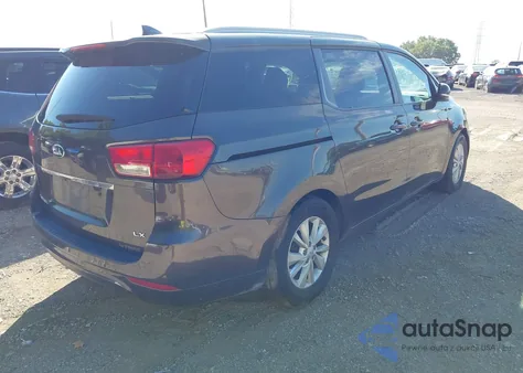 2016 Kia Sedona Lx from USA, damaged, VIN KNDMB5C10G6082607